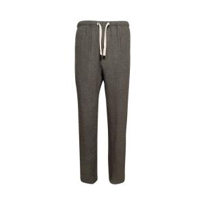 Брюки Palm Angels Monogram Cozy Pants 'Military Grey', зеленый