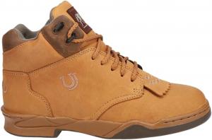 Мужские повседневные ботинки Roper с круглым носком, шнуровкой и кисточкой, коричневые