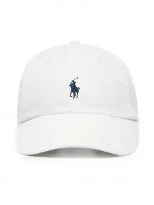 Бейсболка Classic с вышитым логотипом POLO RALPH LAUREN, белый