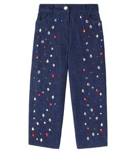 Джинсы Mia с кристаллами The New Society, Blue Denim