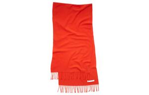 Вязаный шарф Acne Studios, оранжевый