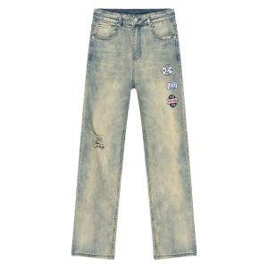 Джинсы унисекс Xinyinsu, синий