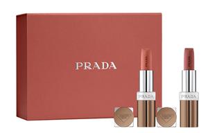 Набор помад non coconut limited матовые легко растушевываются 3,8 г*2 бальзам для губ PRADA