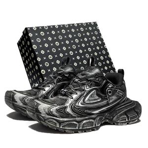 HeeDimensional Низкие массивные кеды унисекс Jazz Black