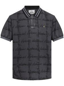 Рубашка поло Vivienne Westwood Orb, серый