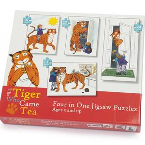 Пазлы Tiger 4 :1 Puzzle