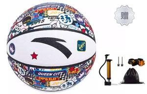 ANTA Баскетбольная коллекция PU баскетбольный мяч белый граффити размер 7 мяч для тренировок уличный унисекс