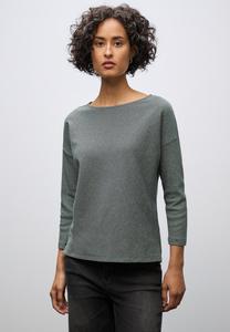 Топ Street One SHIRT MIT STRUKTUR, Grün/Dark Green