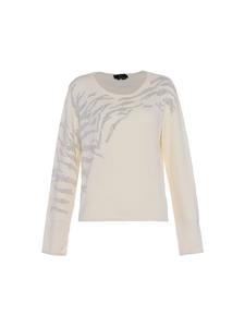 Женский вязаный свитер бежевого цвета faina