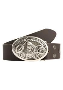 Повседневный ремень RETTUNGSRING by showroom 019° Belt Biker, коричневый