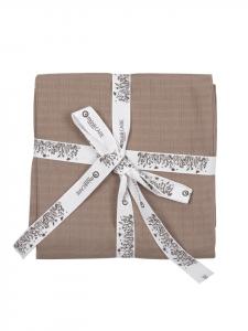 Одеяло-пеленка цвета орех müsli