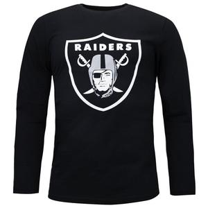 Мужская черная футболка Fanatics Oakland Raiders Fanatics, черный
