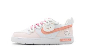 Nike Низкие нескользящие кроссовки Court Borough, женские, розовые