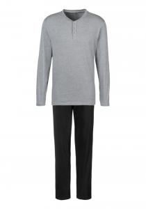 Длинная пижама s.Oliver, цвет Grey/Black