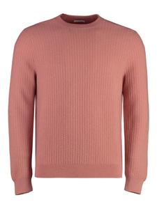 Ребристый свитер Malo, розовый