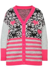 Вязаный кардиган Angel of Style, серый