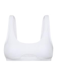 Топ бикини без косточек LSCN by LASCANA Gina, белый
