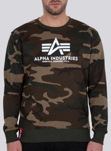 Толстовка Alpha Industries Basic Camo Sweatshirt, камуфляж