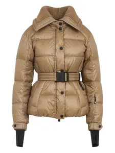 Жакет с поясом Moncler Grenoble, коричневый
