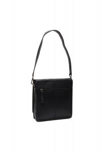 Сумка через плечо Osuna кожаная 22 см The Chesterfield Brand, черный