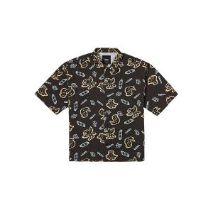 Vans Рубашка OFF THE WALL мужская black