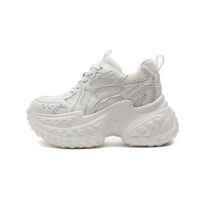 CARDANRO Белые женские кроссовки на массивной подошве, цвет White