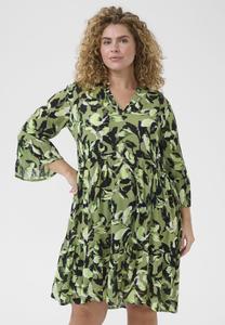 Повседневное платье EDINA AMI Kaffe Curve, зеленый