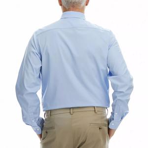 Мужская классическая рубашка Haggar Classic-Fit Premium Comfort, устойчивая к морщинам