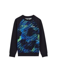 WE Fashion Толстовка в цвете аква, темно-синий