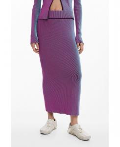 Женская юбка в вертикальную полоску Desigual, Mix