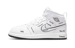 Кроссовки Jordan 1 Mid PS Schematic