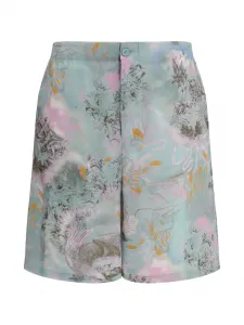 Боулинг-шорты с принтом Off-White, синий