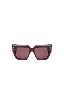 Солнцезащитные очки B-Fame Balmain, коричневый/черный/красный