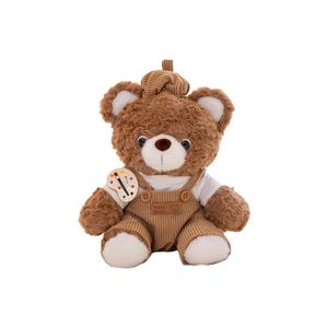 AORUNJU Очаровательные плюшевые игрушки в стиле Healing Style комбинезон Mocha Bear Rabbit, высота 25 см