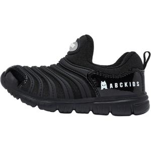 Теплые, износостойкие, анти-удар, низкие, детские, повседневные кроссовки ABC KIDS, черный