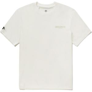 Футболка унисекс DESCENTE, слоновая кость