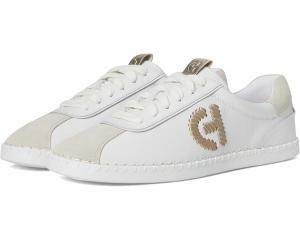 Кроссовки Cole Haan Grandpro Acelia Sneakers, цвет White/Silver Birsuede/Gold/White