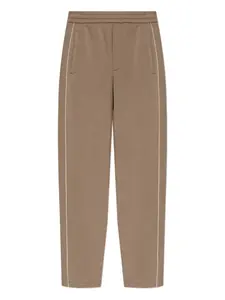 Брюки с полосками по бокам EMPORIO ARMANI, нейтральный