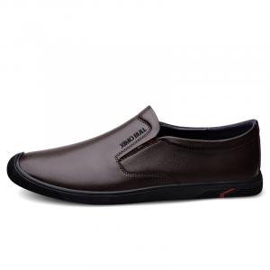 XIMO BULL Мужские повседневные туфли мужские низкие топы коричневые, цвет Brown