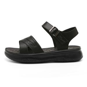 WARRIOR Пляжные сандалии женские коричневые и черные, цвет Black