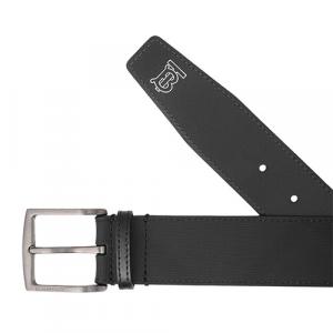 Ремень мужской Burberry Leather, черный