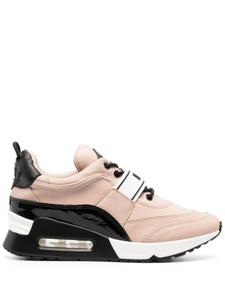 DKNY кроссовки с логотипом, нейтральный цвет