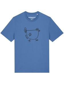 Футболка wat? Apparel, цвет bright blue