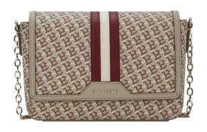 BALLY Искусственная кожа маленькая квадратная сумка через плечо средняя женская сумка хаки