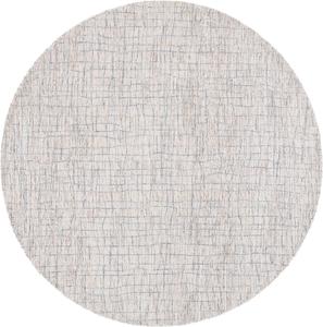 Ковер SAFAVIEH, 183 x 183 см, Abstract Collection, Ivory & Light Blue, ручной работы из шерсти и джута, идеально для гостиной, спальни, столовой (ABT254L)