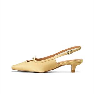 SHOEMAKER QUEEN Женские туфли на высоком каблуке - светло-медовый желтый, цвет Light Honey Yellow