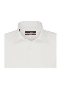 Деловая рубашка, современный крой, длинные рукава, воротник Кент, мужская seidensticker, цвет Creme