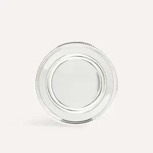 Хлебная тарелка Perlas El Corte Inglés, серебро