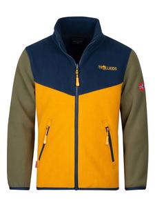 Флисовая куртка Trollkids Oppdal XT, желтый