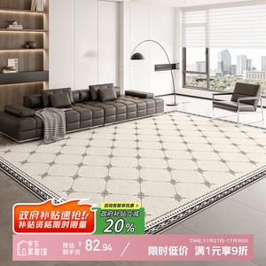 Y U-LIVE Ковер 80х160 см для гостиной в светлом люксе, французский waterproof, моющийся и грязеотталкивающий, S Faux Wool - Blue Heart